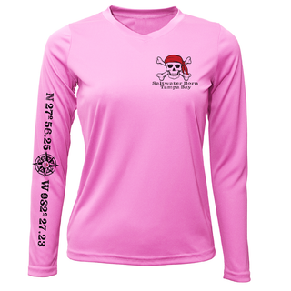 Tampa Bay "All for Rum and Rum For All" Women's Long Sleeve UPF 50+ Dry-Fit Shirt