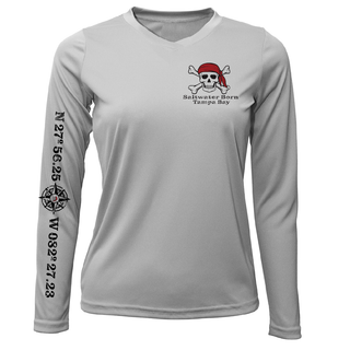 Tampa Bay "All for Rum and Rum For All" Women's Long Sleeve UPF 50+ Dry-Fit Shirt
