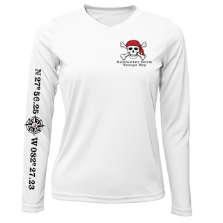 Tampa Bay Blackbeard Women's Long Sleeve UPF 50+ Dry-Fit Shirt