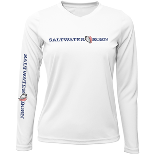 Saltwater Born Long Sleeve UPF 50+ Dry-Fit Shirt