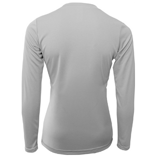 "Life Is Better At The Beach" Turtle Women's Long Sleeve UPF 50+ Dry-Fit Shirt (No Back)