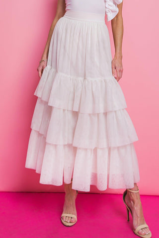 CHIC PURPOSE TULLE SKIRT