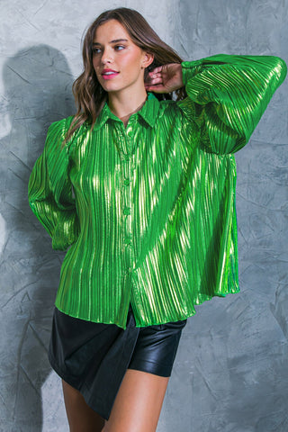 CUTY AESTHETIC FOILED TOP