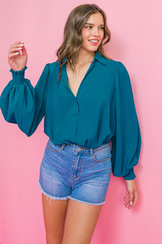 MILES BETWEEN US WOVEN TOP