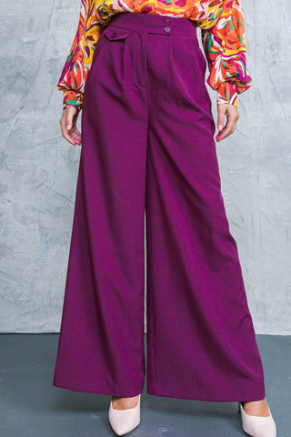 DELICATE FEELINGS WOVEN PANTS