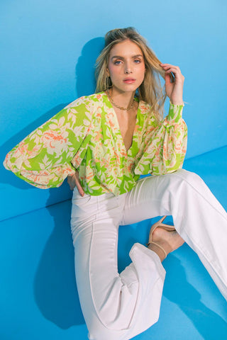 SWEET NOTHINGS WOVEN BODYSUIT