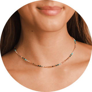 Master Healer 2mm Metal Accent Healing Necklace